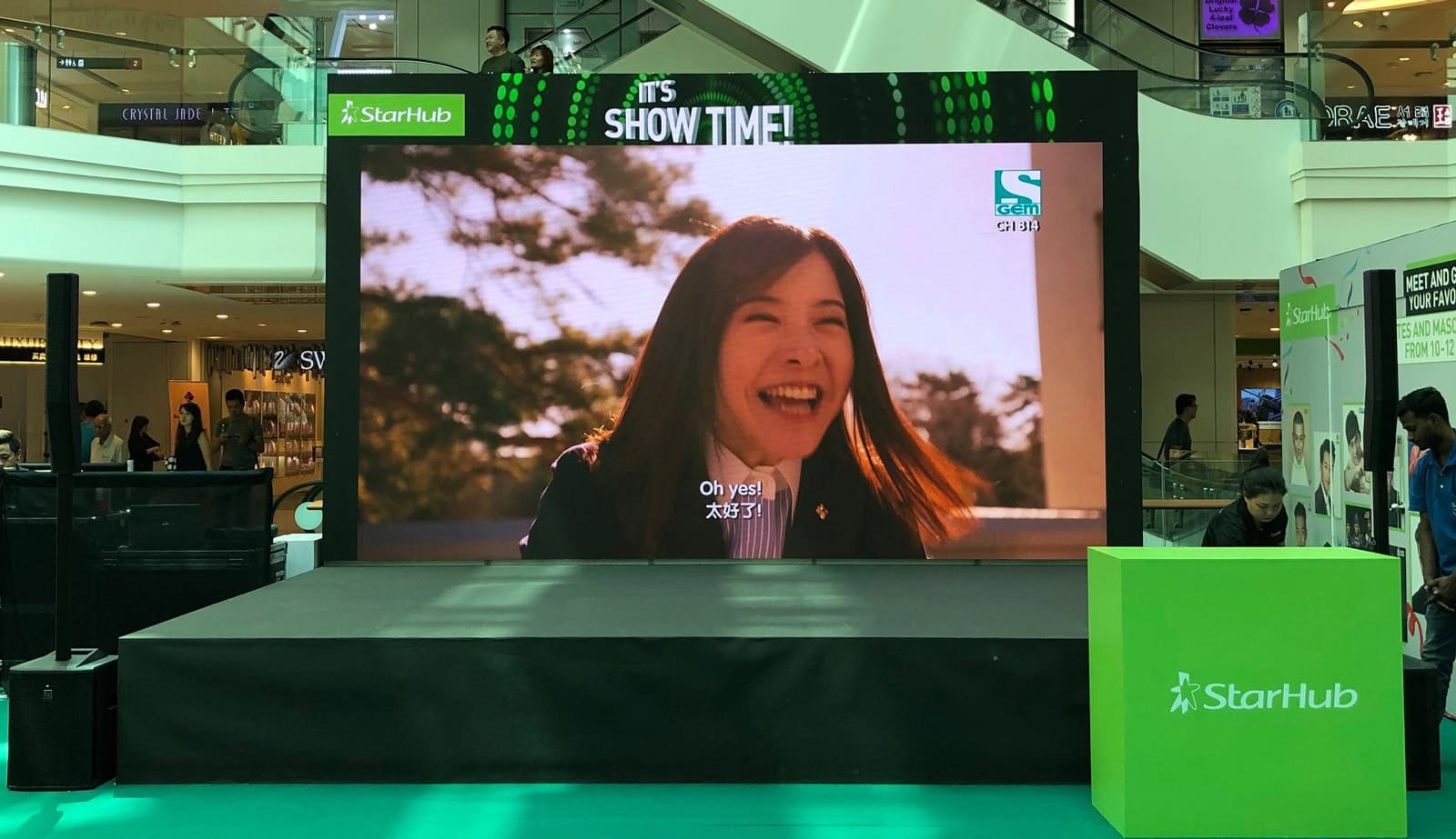 It’s Showtime - StarHub Singapore project gallery image